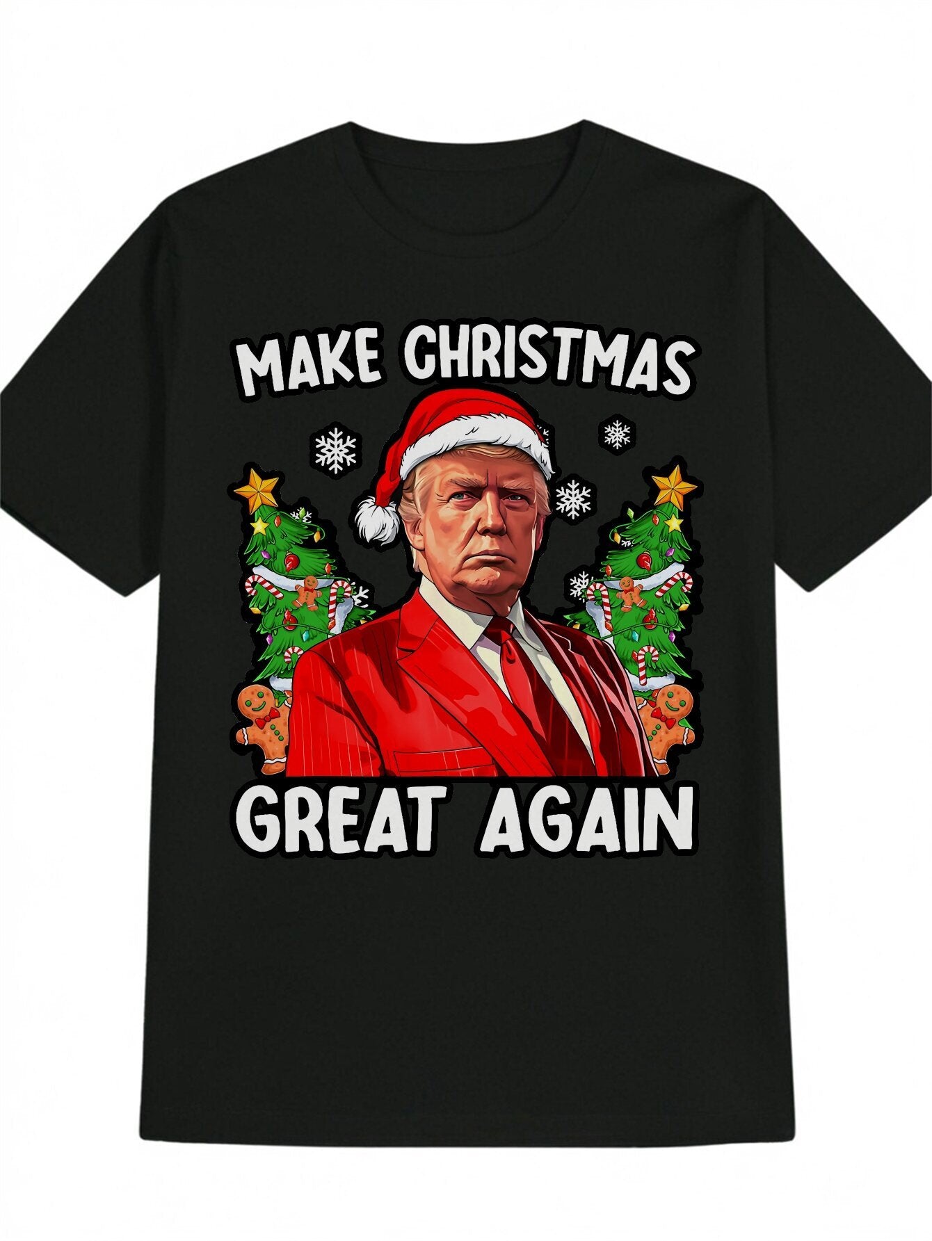 Donald Trump T-shirt
 "Make Christmas great again"